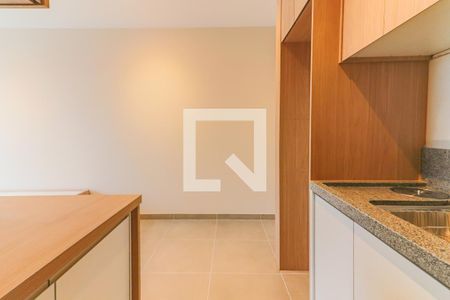 Sala / Cozinha / Lavanderia de apartamento para alugar com 1 quarto, 31m² em Vila Sonia, São Paulo