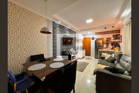 Sala de apartamento à venda com 2 quartos, 54m² em Parque das Nações, Santo André