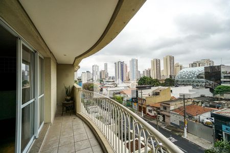 Varanda de apartamento para alugar com 4 quartos, 170m² em Vila Gomes Cardim, São Paulo