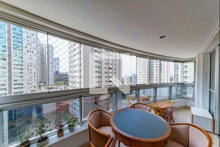 Varanda da Sala de apartamento à venda com 2 quartos, 104m² em Vila da Serra, Nova Lima