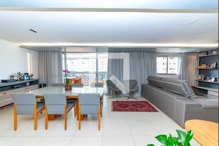 Sala de apartamento à venda com 2 quartos, 104m² em Vila da Serra, Nova Lima