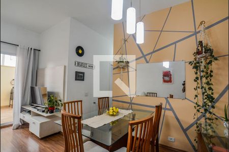 Sala de Jantar de apartamento à venda com 3 quartos, 109m² em Vila Homero Thon, Santo André