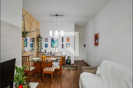 Sala de apartamento à venda com 3 quartos, 109m² em Vila Homero Thon, Santo André