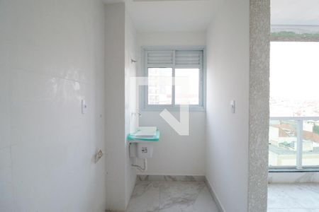Sala/Cozinha/Área de Serviço de apartamento à venda com 2 quartos, 63m² em Parada Inglesa, São Paulo
