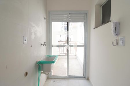 Sala/Cozinha/Área de Serviço de apartamento à venda com 2 quartos, 49m² em Parada Inglesa, São Paulo