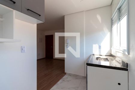 Cozinha de apartamento à venda com 1 quarto, 32m² em Parada Inglesa, São Paulo