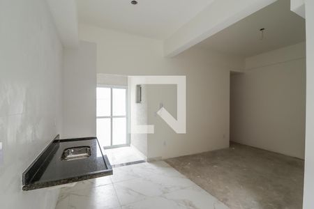 Sala/Cozinha/Área de Serviço de apartamento à venda com 2 quartos, 51m² em Parada Inglesa, São Paulo