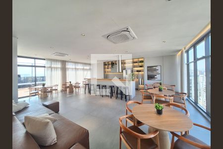 Apartamento para alugar com 27m², 1 quarto e sem vagaÁrea comum - Salão de festas