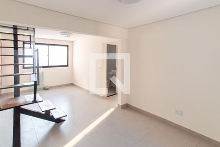 Sala de apartamento para alugar com 1 quarto, 140m² em Vila Isolina Mazzei, São Paulo