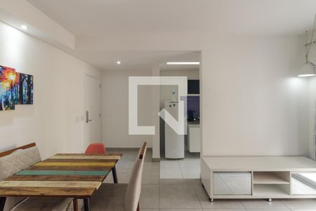 Sala de apartamento à venda com 1 quarto, 40m² em República, São Paulo