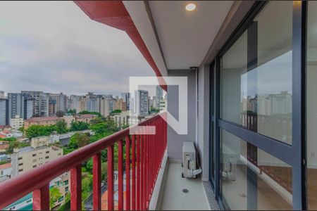 Apartamento para alugar com 27m², 1 quarto e sem vagaVaranda