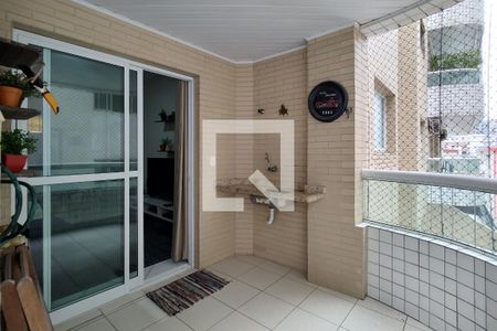 Sacada de apartamento para alugar com 2 quartos, 90m² em Guilhermina, Praia Grande