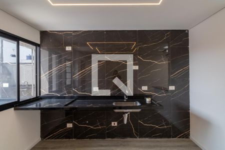 Sala e Cozinha de casa para alugar com 2 quartos, 125m² em Parque das Paineiras, São Paulo
