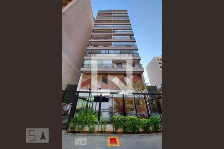 Studio para alugar com 38m², 1 quarto e 1 vaga Studio para alugar com 38m², 1 quarto e 1 vagaFachada