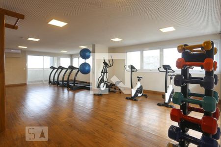 Studio para alugar com 38m², 1 quarto e 1 vaga Studio para alugar com 38m², 1 quarto e 1 vagaÁrea comum - Academia