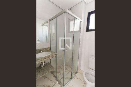 Banheiro de kitnet/studio para alugar com 1 quarto, 33m² em Mooca, São Paulo