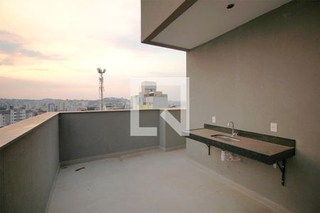 Varanda de apartamento para alugar com 3 quartos, 130m² em União, Belo Horizonte