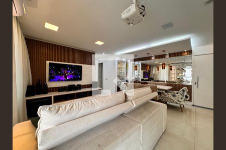 Sala de apartamento à venda com 3 quartos, 115m² em Jardim, Santo André