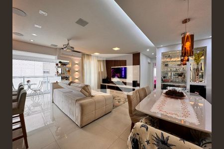 Sala de apartamento à venda com 3 quartos, 115m² em Jardim, Santo André