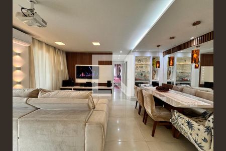 Sala de apartamento à venda com 3 quartos, 115m² em Jardim, Santo André