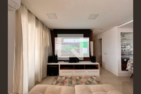 Sala de apartamento à venda com 3 quartos, 115m² em Jardim, Santo André