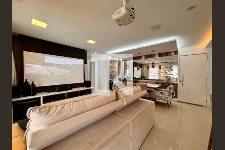 Sala de apartamento à venda com 3 quartos, 115m² em Jardim, Santo André