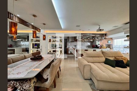 Sala de apartamento à venda com 3 quartos, 115m² em Jardim, Santo André