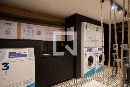 Studio à venda com 24m², 1 quarto e sem vaga Studio à venda com 24m², 1 quarto e sem vagaÁrea comum - Lavanderia