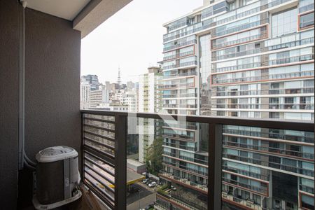 Varanda do Quarto de kitnet/studio à venda com 1 quarto, 24m² em Bela Vista, São Paulo