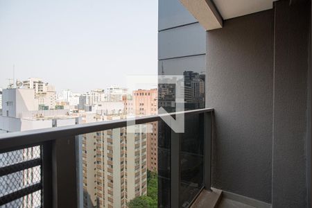 Varanda do Quarto de kitnet/studio à venda com 1 quarto, 24m² em Bela Vista, São Paulo