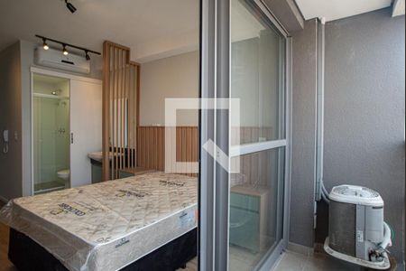 Varanda do Quarto de kitnet/studio à venda com 1 quarto, 24m² em Bela Vista, São Paulo