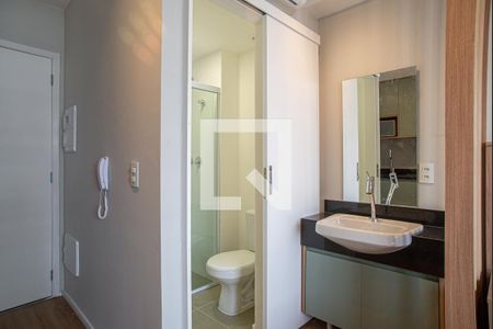 Studio à venda com 24m², 1 quarto e sem vaga Studio à venda com 24m², 1 quarto e sem vagaBanheiro