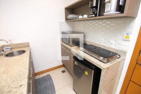 Cozinha de apartamento para alugar com 1 quarto, 32m² em Jacarepaguá, Rio de Janeiro