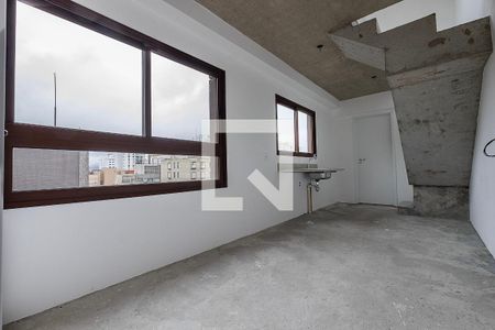 Sala/Cozinha de apartamento à venda com 1 quarto, 44m² em Cerqueira César, São Paulo