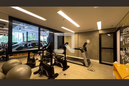 Studio para alugar com 26m², 1 quarto e sem vaga Studio para alugar com 26m², 1 quarto e sem vagaAcademia