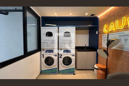 Studio para alugar com 26m², 1 quarto e sem vaga Studio para alugar com 26m², 1 quarto e sem vagaLavanderia