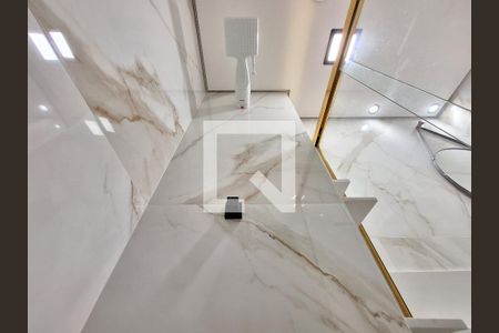 Apartamento à venda com 43m², 2 quartos e sem vagaDetalhe do banheiro