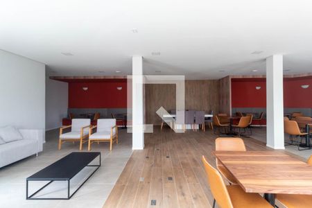 Apartamento para alugar com 38m², 2 quartos e 1 vagaÁrea comum - Salão de festas