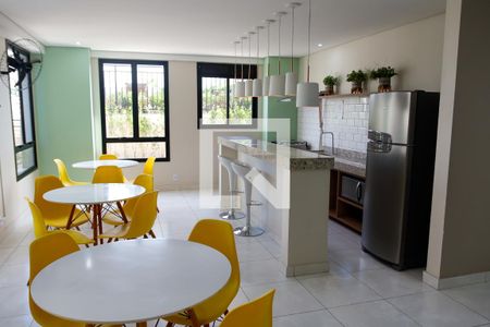 Apartamento à venda com 37m², 2 quartos e 1 vaga Apartamento à venda com 37m², 2 quartos e 1 vagaÁrea comum - Salão de festas