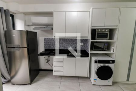 Studio à venda com 35m², 1 quarto e sem vaga Studio à venda com 35m², 1 quarto e sem vagaCozinha e Área de Serviço