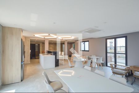 Studio para alugar com 25m², 1 quarto e 1 vaga Studio para alugar com 25m², 1 quarto e 1 vagaÁrea comum - Salão de festas