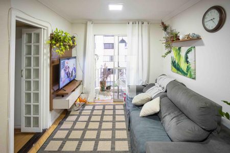Sala de apartamento à venda com 2 quartos, 47m² em Jardim Melo, Diadema