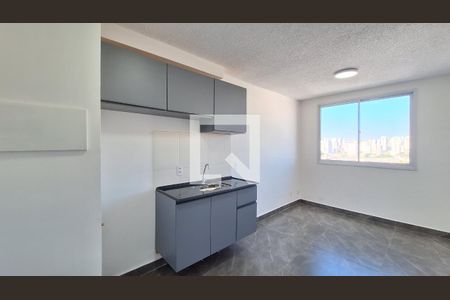 Sala/Cozinha de apartamento à venda com 1 quarto, 27m² em Água Branca, São Paulo