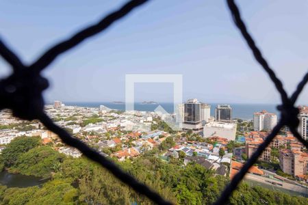 Varanda Vista de apartamento para alugar com 3 quartos, 210m² em Barra da Tijuca, Rio de Janeiro