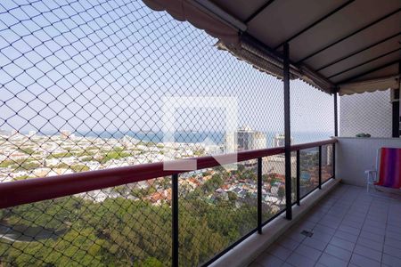Varanda de apartamento para alugar com 3 quartos, 210m² em Barra da Tijuca, Rio de Janeiro