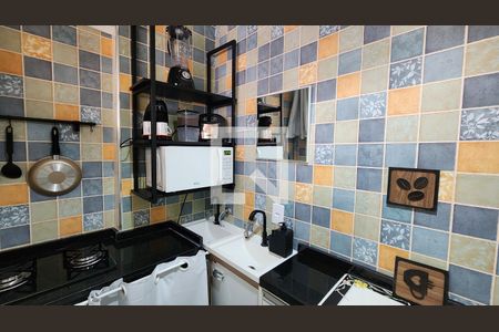Studio para alugar com 24m², 1 quarto e sem vaga Studio para alugar com 24m², 1 quarto e sem vagaDetalhe da cozinha