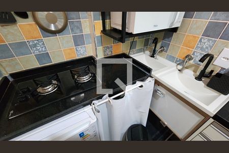 Studio para alugar com 24m², 1 quarto e sem vaga Studio para alugar com 24m², 1 quarto e sem vagaDetalhe da cozinha