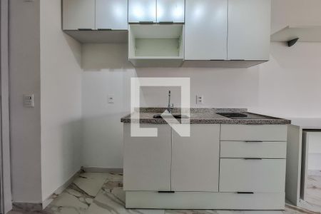 Studio para alugar com 27m², 1 quarto e sem vagaCozinha/Studio