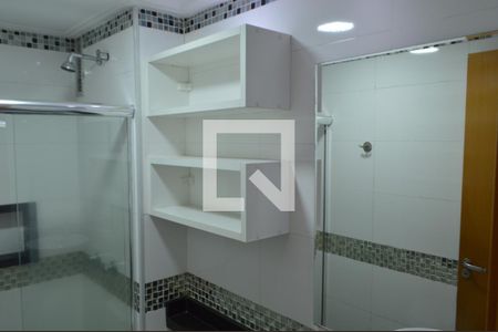 Banheiro da Suíte 1 de apartamento para alugar com 3 quartos, 77m² em Taquara, Rio de Janeiro