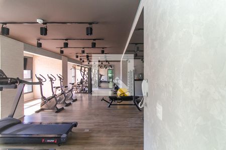 Studio para alugar com 28m², 1 quarto e sem vaga Studio para alugar com 28m², 1 quarto e sem vagaÁrea comum - Academia